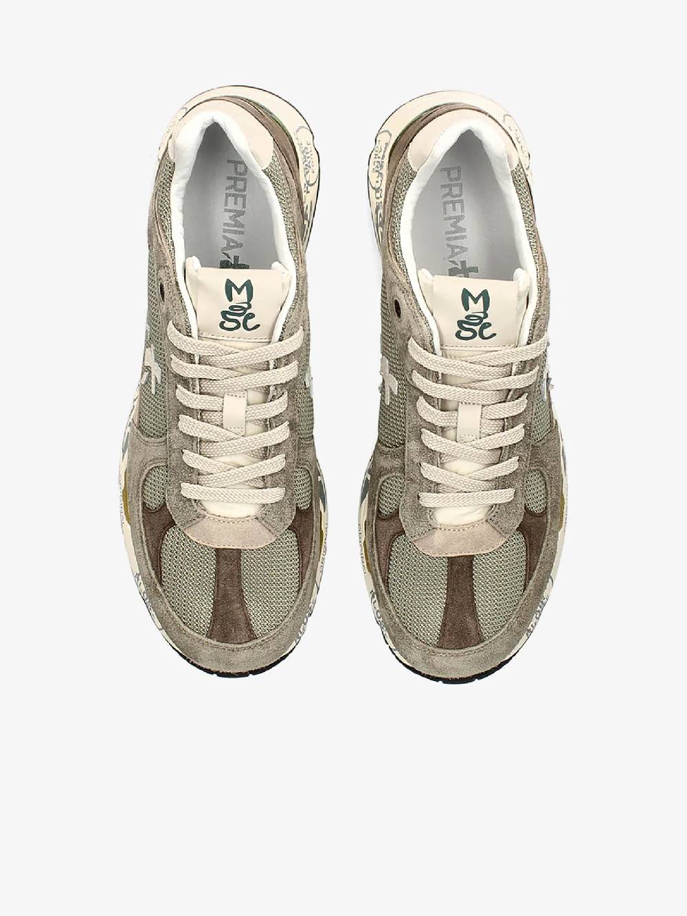 PREMIATA Sneakers MASE 6627 uomo pelle grigio Negozio
