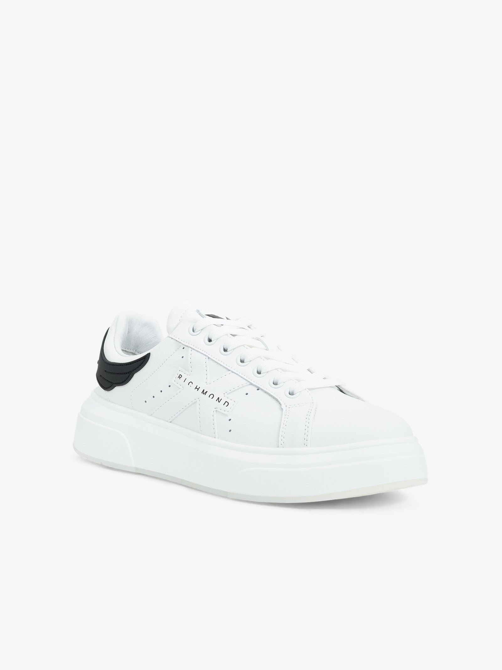 JOHN RICHMOND Sneakers 22203/CP uomo in pelle bianco Offerta settimanale