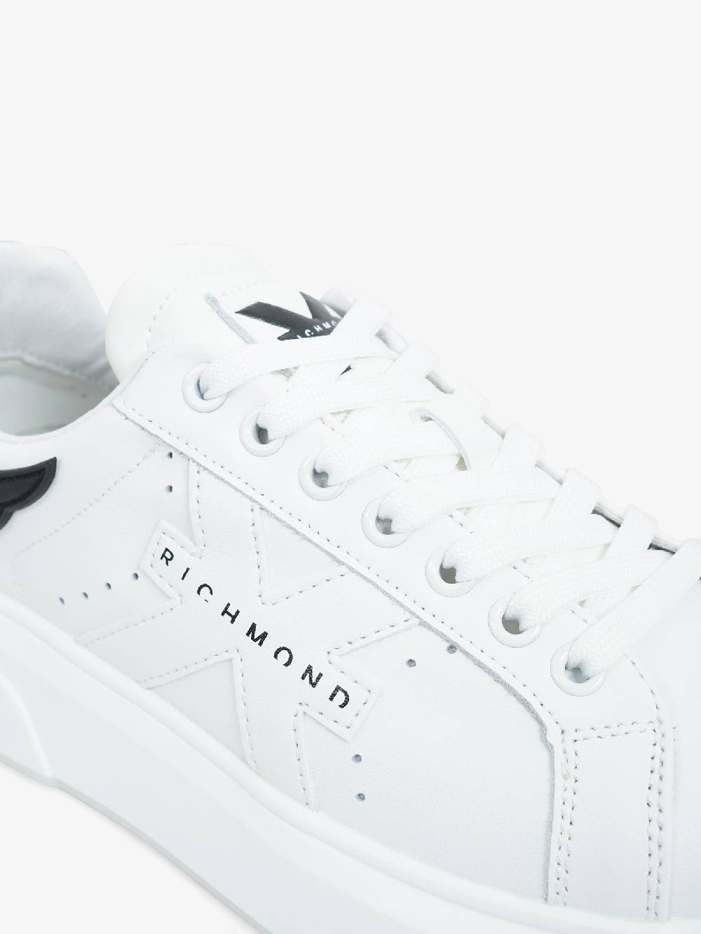 JOHN RICHMOND Sneakers 22203/CP uomo in pelle bianco Offerta settimanale