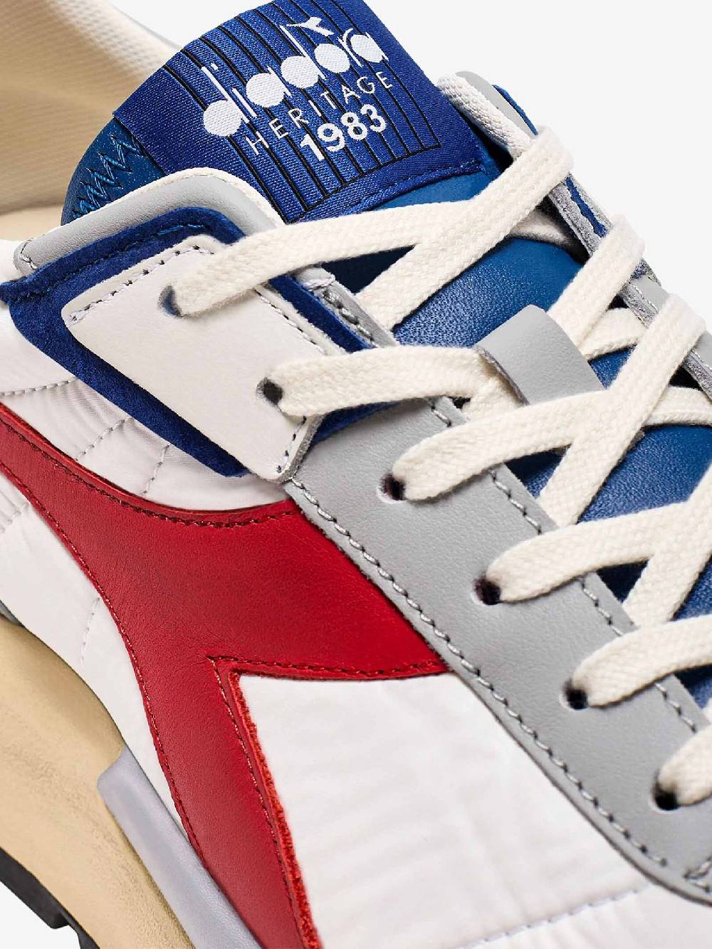 DIADORA Sneakers ELITE 201.180469_ uomo pelle bianco In Linea