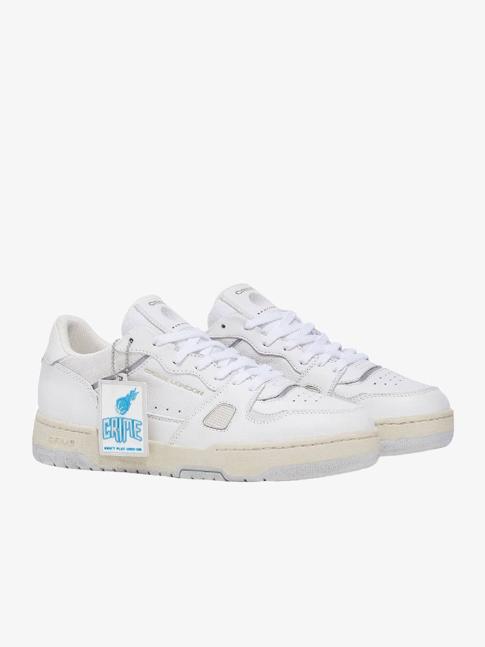 CRIME LONDON Sneaker Off Court OG uomo bianco Fino Al -60%