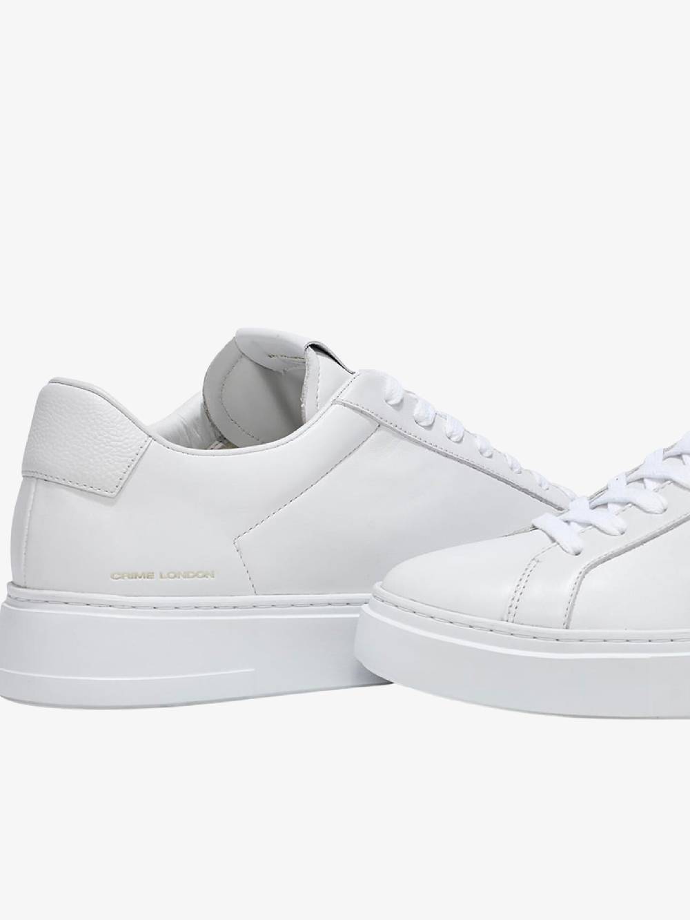 CRIME LONDON Sneakers EXTRALIGHT 13474P uomo in pelle bianca Shopping Online