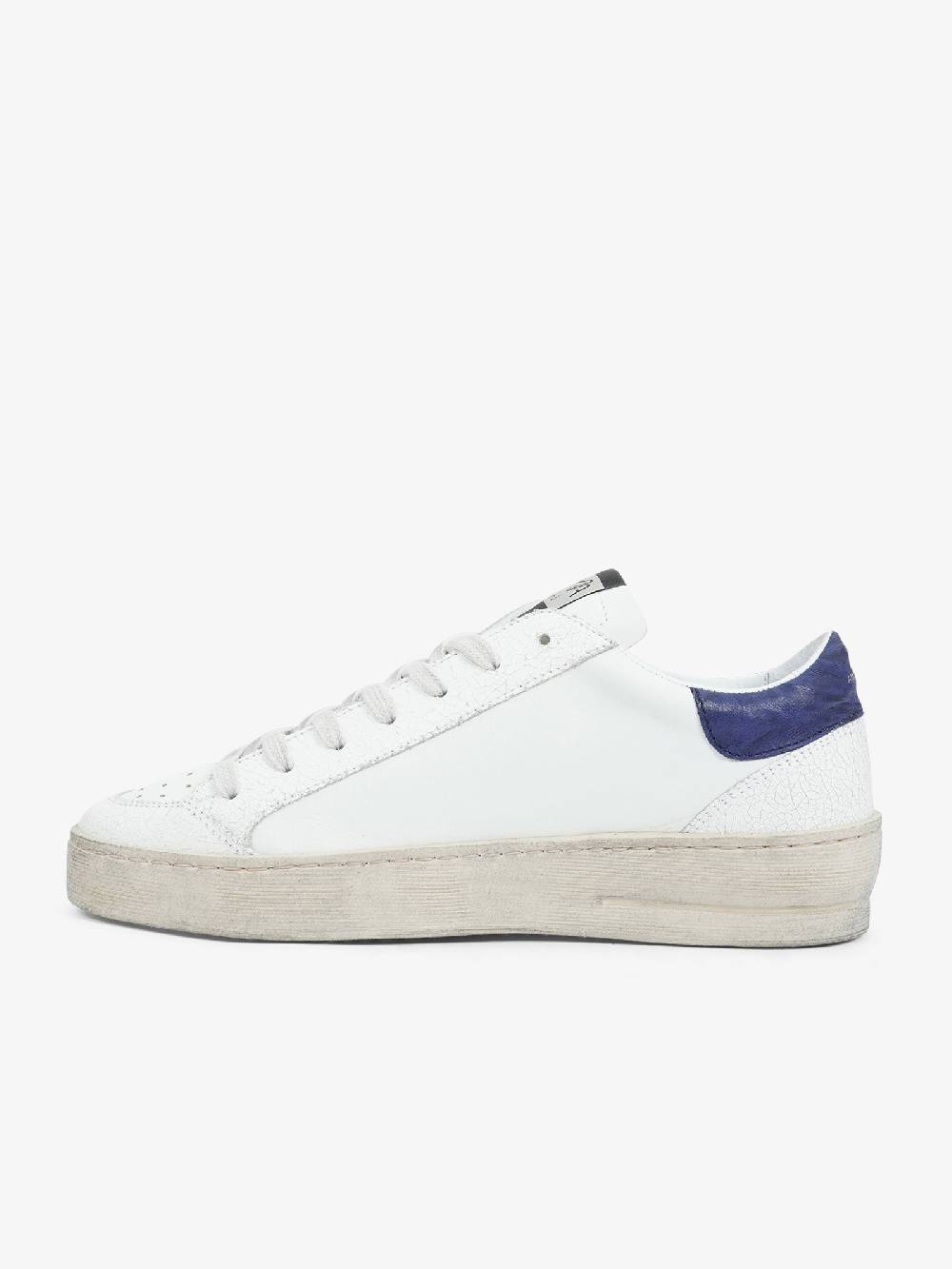 AMA BRAND Sneakers 2775 uomo in pelle bianco Prezzo Ridotto