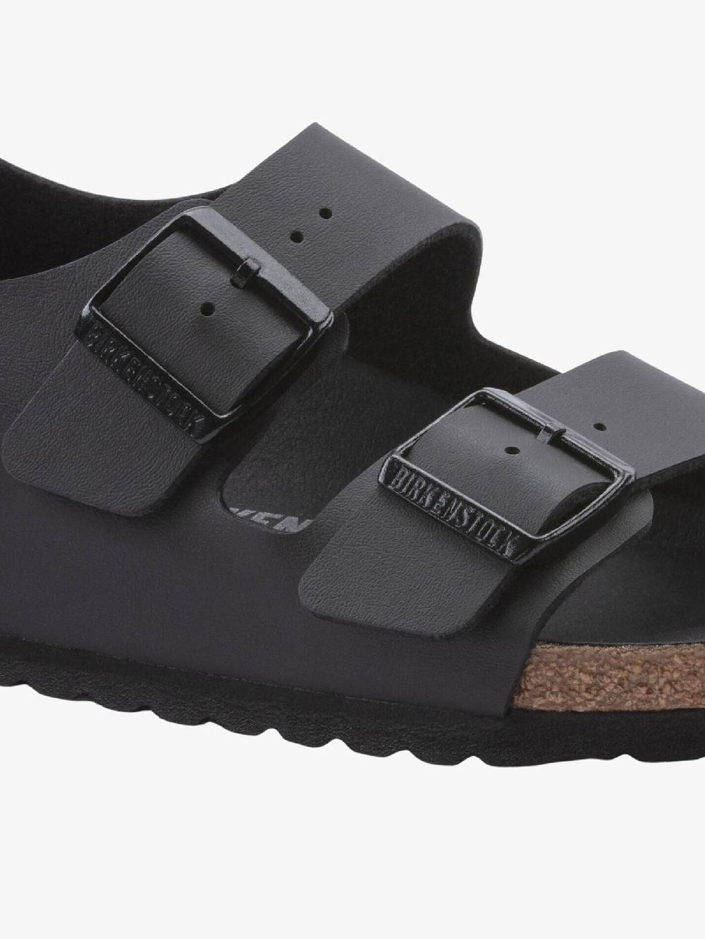 BIRKENSTOCK Ciabatte Milano BS uomo nere Offerta