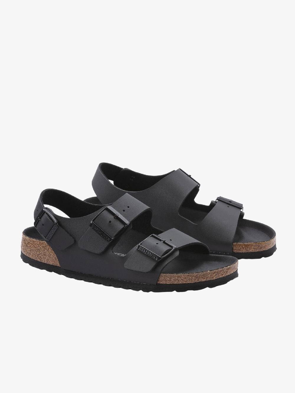BIRKENSTOCK Ciabatte Milano BS uomo nere Offerta
