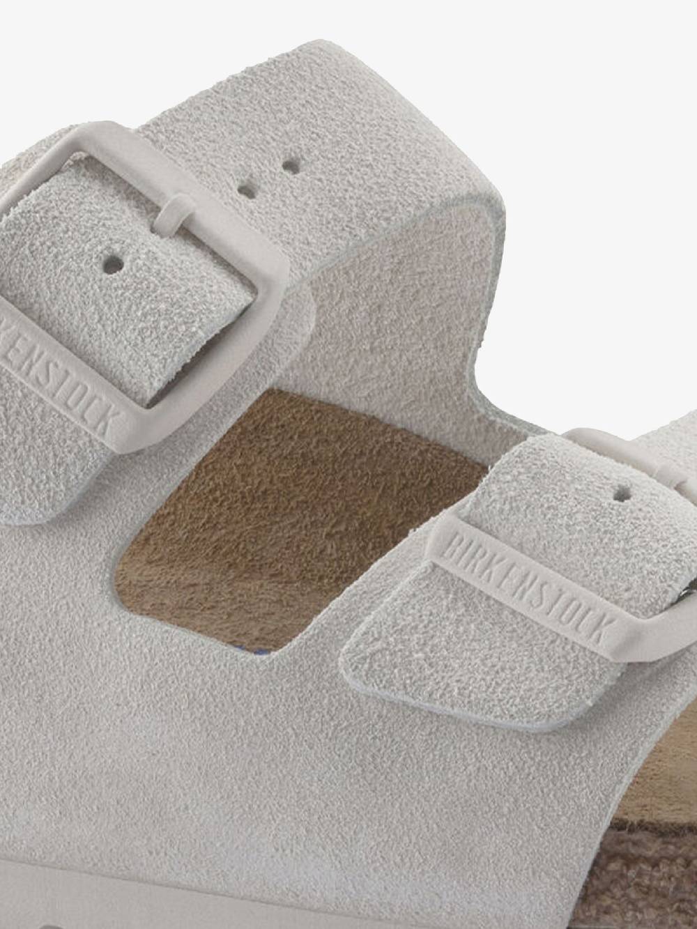BIRKENSTOCK Ciabatte Arizona SFB uomo panna Saldi Di Fabbrica