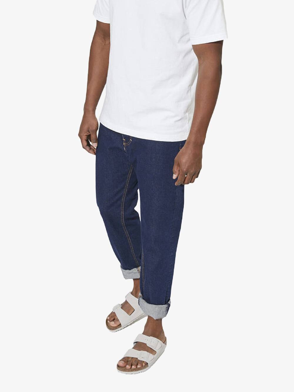 BIRKENSTOCK Ciabatte Arizona SFB uomo panna Saldi Di Fabbrica