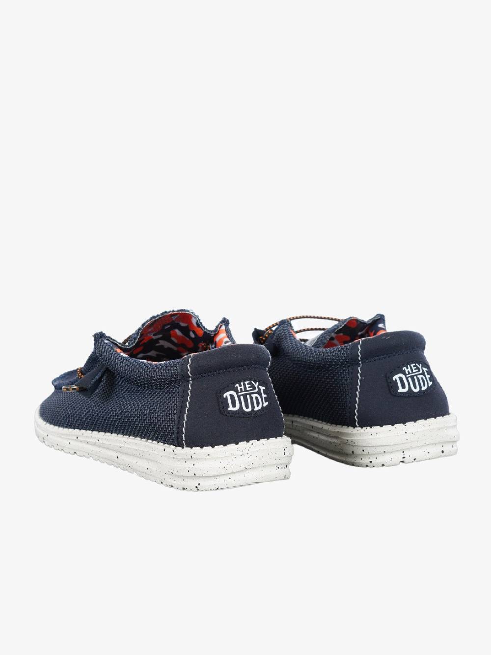 HEY DUDE Mocassini Wally Sox uomo blu In Saldo