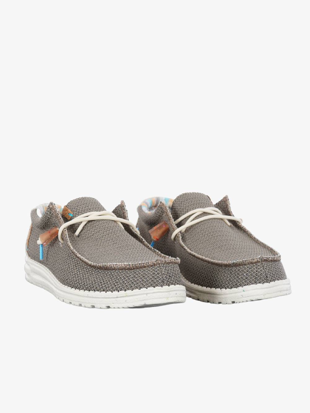 HEY DUDE Mocassini Wally Stretch uomo marrone 2025