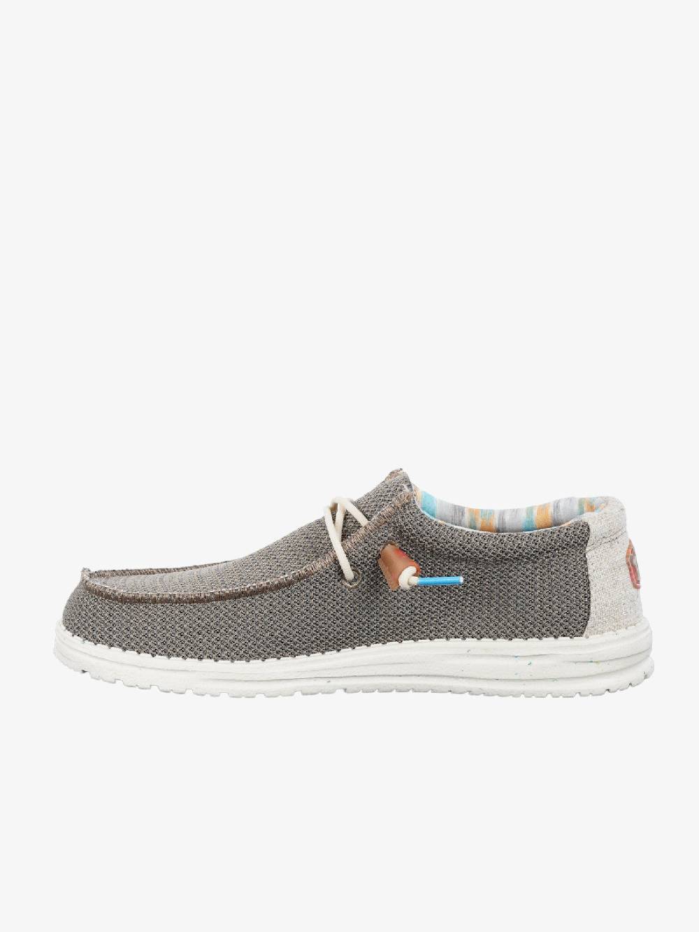 HEY DUDE Mocassini Wally Stretch uomo marrone 2025
