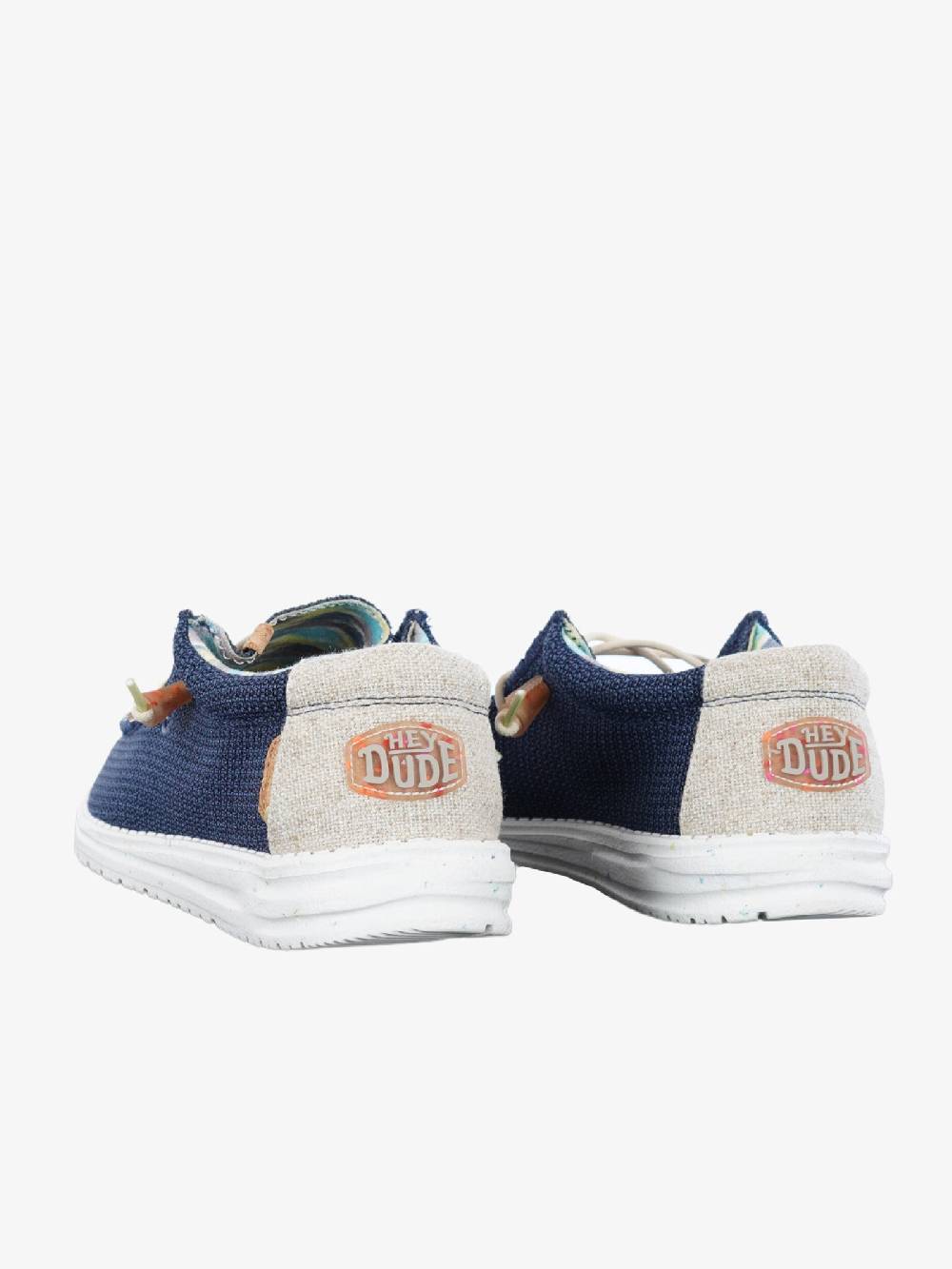 HEY DUDE Mocassini Wally Stretch uomo blu Italy