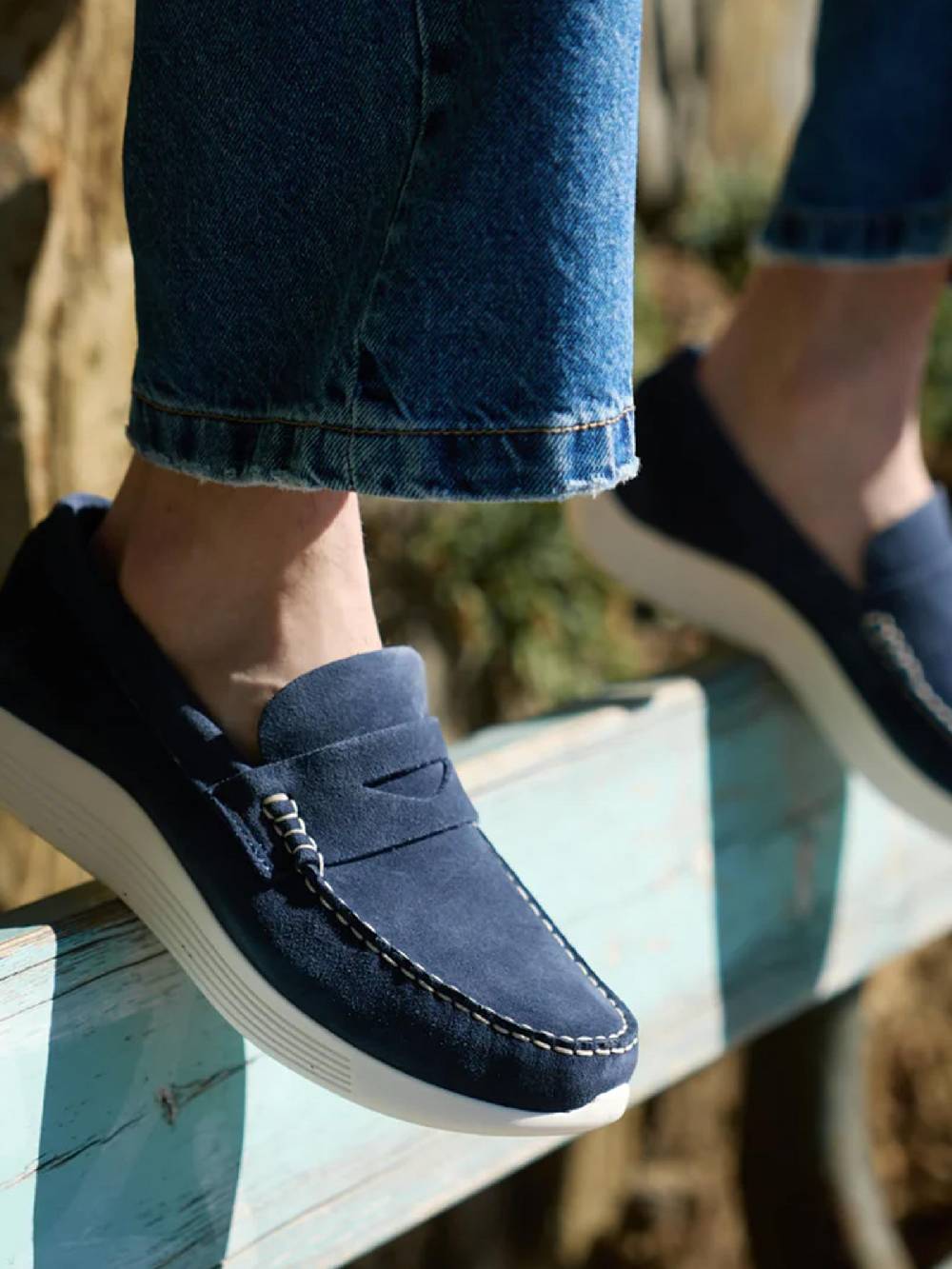DOCKSTEPS Mocassini Independent 0084 Low M uomo blu Vendita