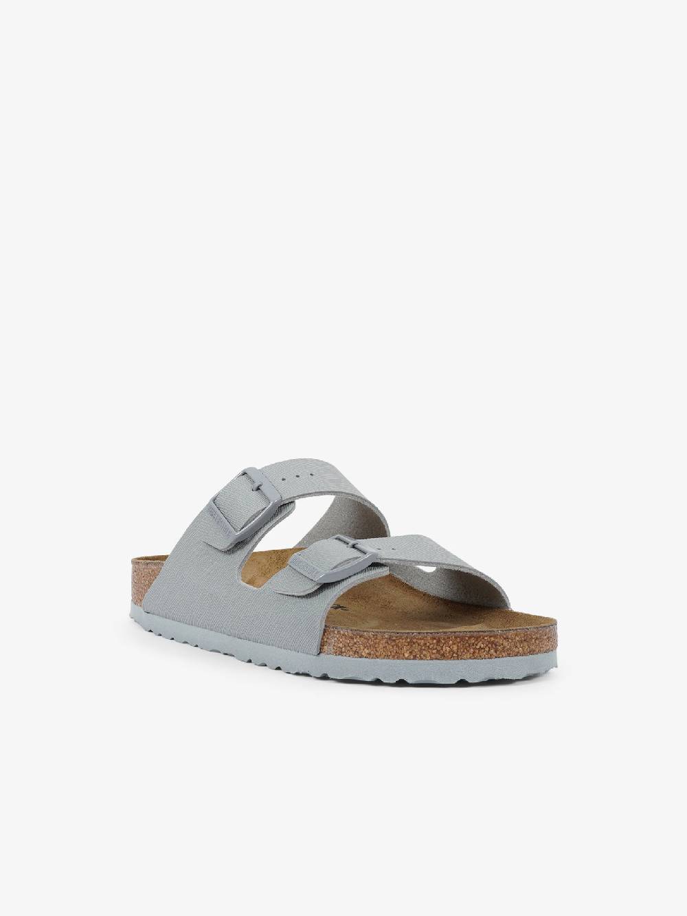 BIRKENSTOCK Ciabatte arizona saffiano 1026454 grigio Outlet