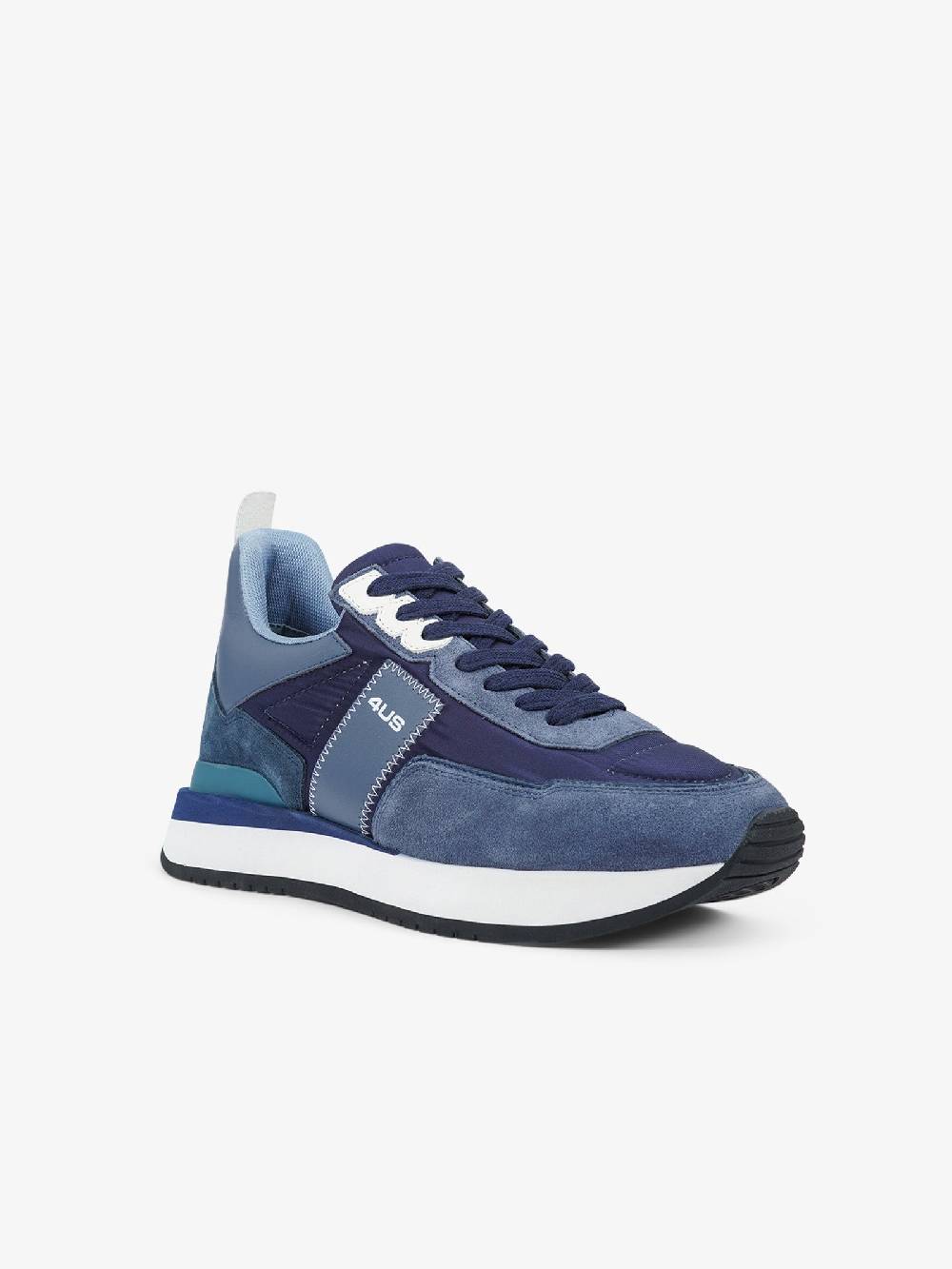 PACIOTTI Sneakers SEAN 400-06 uomo pelle blu Saldi