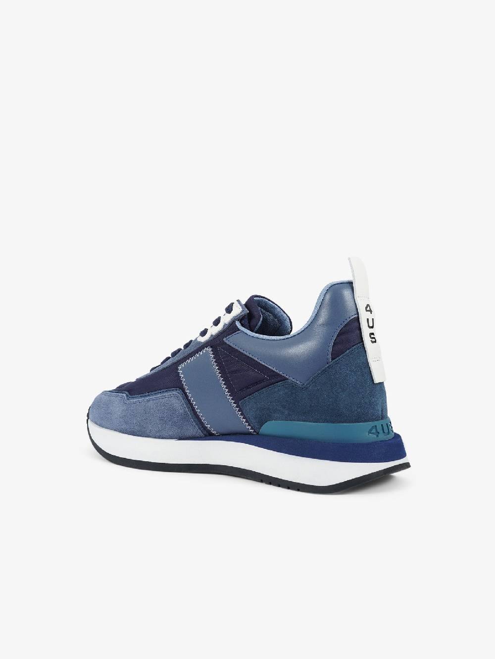 PACIOTTI Sneakers SEAN 400-06 uomo pelle blu Saldi