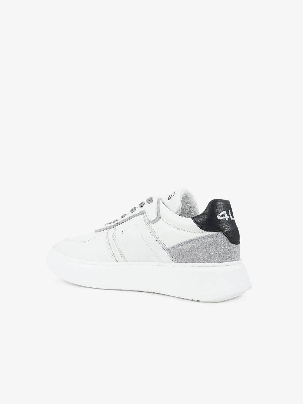 PACIOTTI Sneakers LUIS 10 uomo pelle bianco Vendita Calda