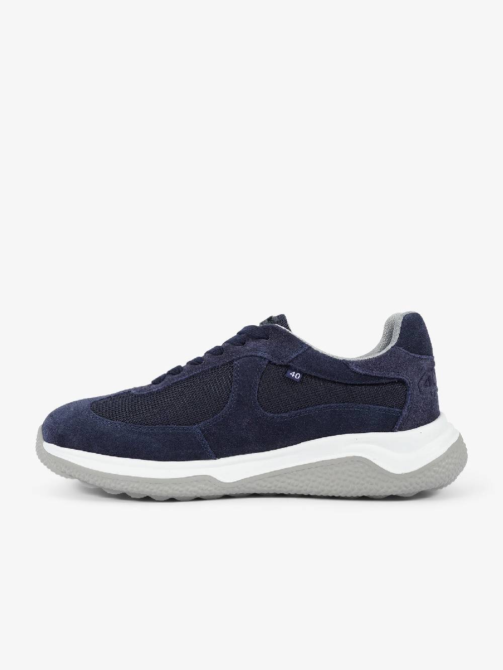 PACIOTTI Sneakers DADDY 100 uomo pelle blu Vendita Economica