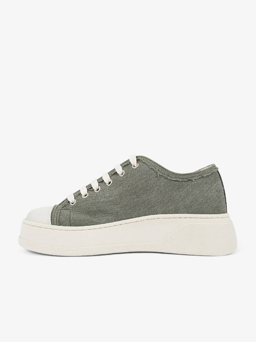 TAKAMORI Scarpe basse BANDANA uomo canvas militare In Saldo