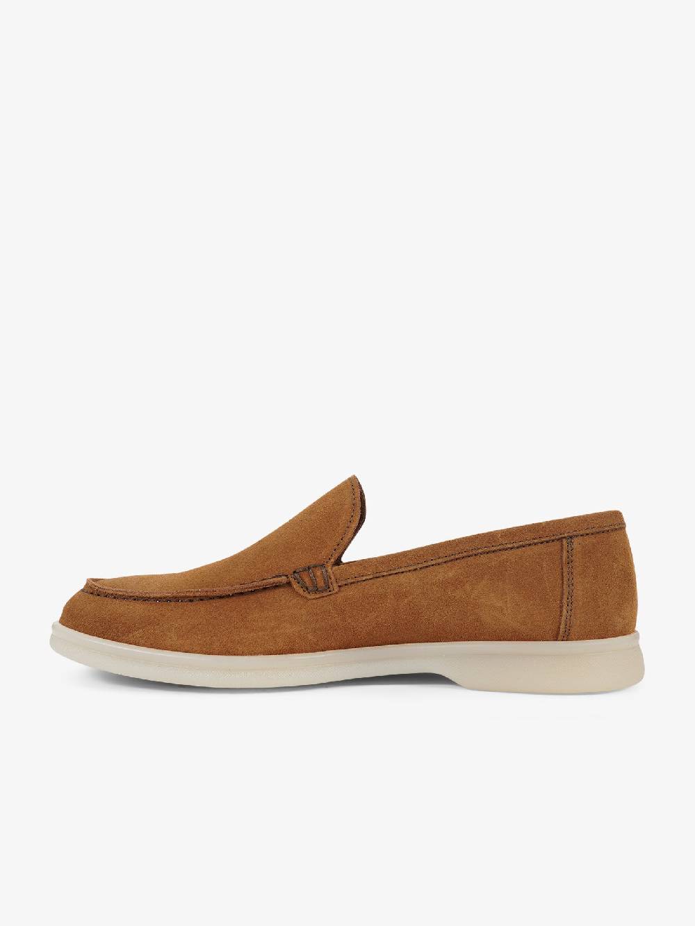 LORIS LORENZO Scarpe basse LORI27 uomo camoscio beige Nuova