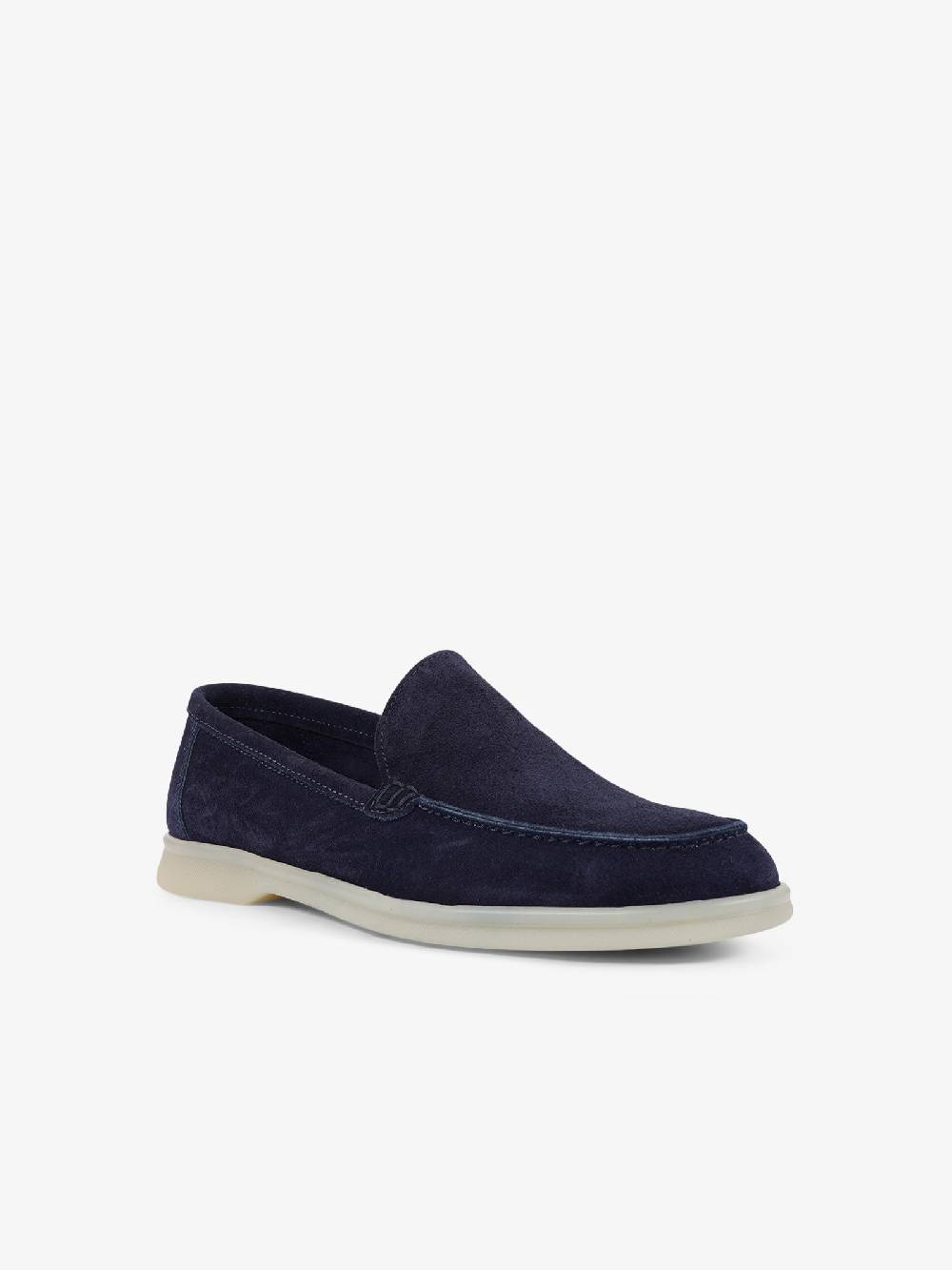 LORIS LORENZO Scarpe basse LORI27 uomo camoscio blu Moda