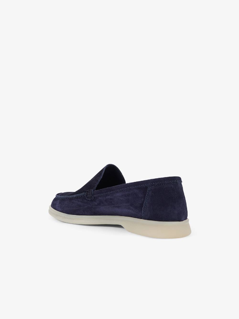 LORIS LORENZO Scarpe basse LORI27 uomo camoscio blu Moda