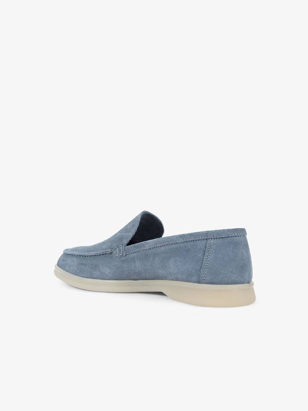 LORIS LORENZO Scarpe basse LORI27 uomo camoscio azzurro Italy