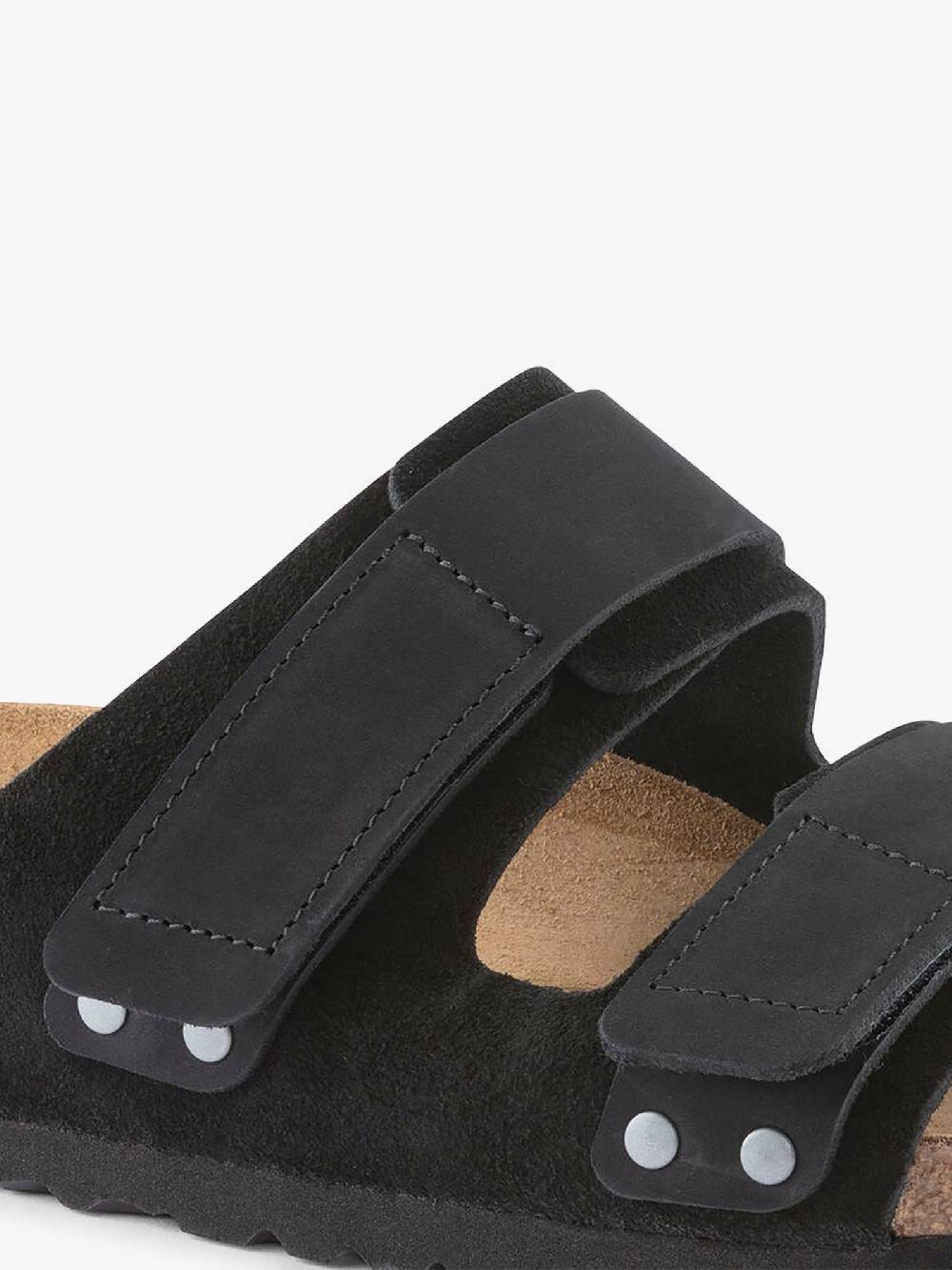 BIRKENSTOCK Ciabatte uji 1024832 pelle nero 2025