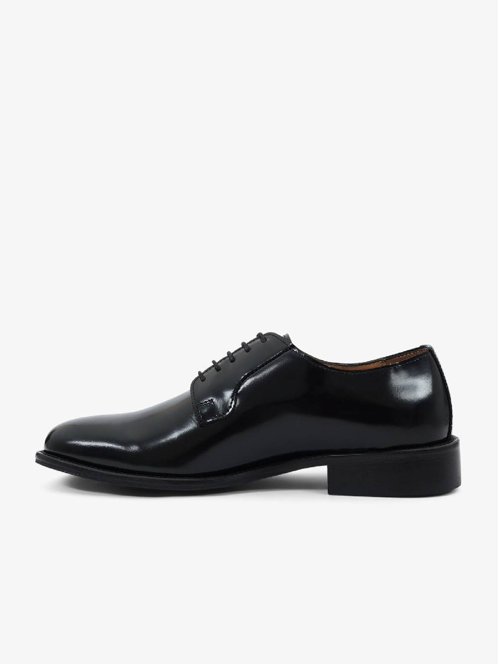 ROGAL'S Stringate OXFORD 6 uomo pelle nero Qualità