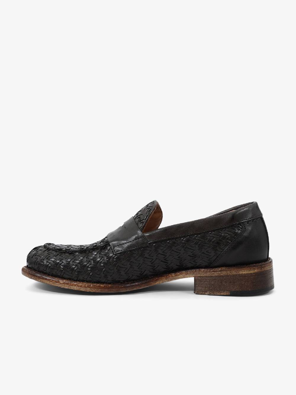 ROGAL'S Mocassini PANKA 5 uomo pelle marrone Promozione