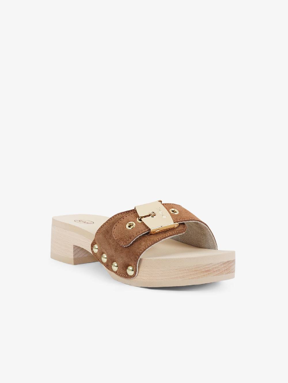 SCHOLL Sandali con plateau Pescura Jane SL.F314401175 donna camoscio marrone Sconto