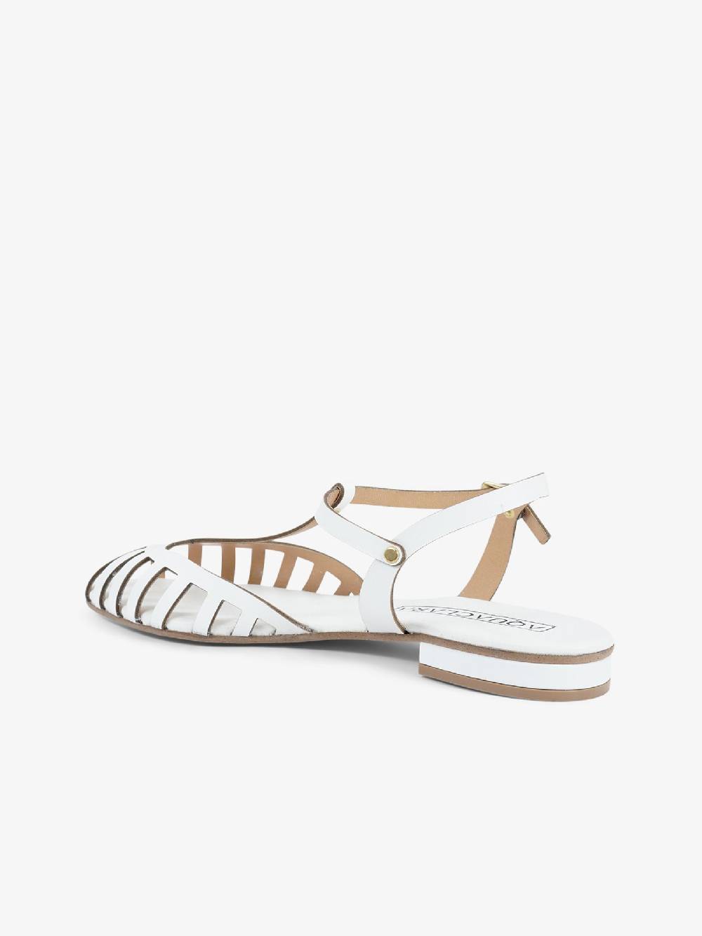 AQUACLARA Sandali bassi STROMBOLI-20 donna pelle bianco Vendita