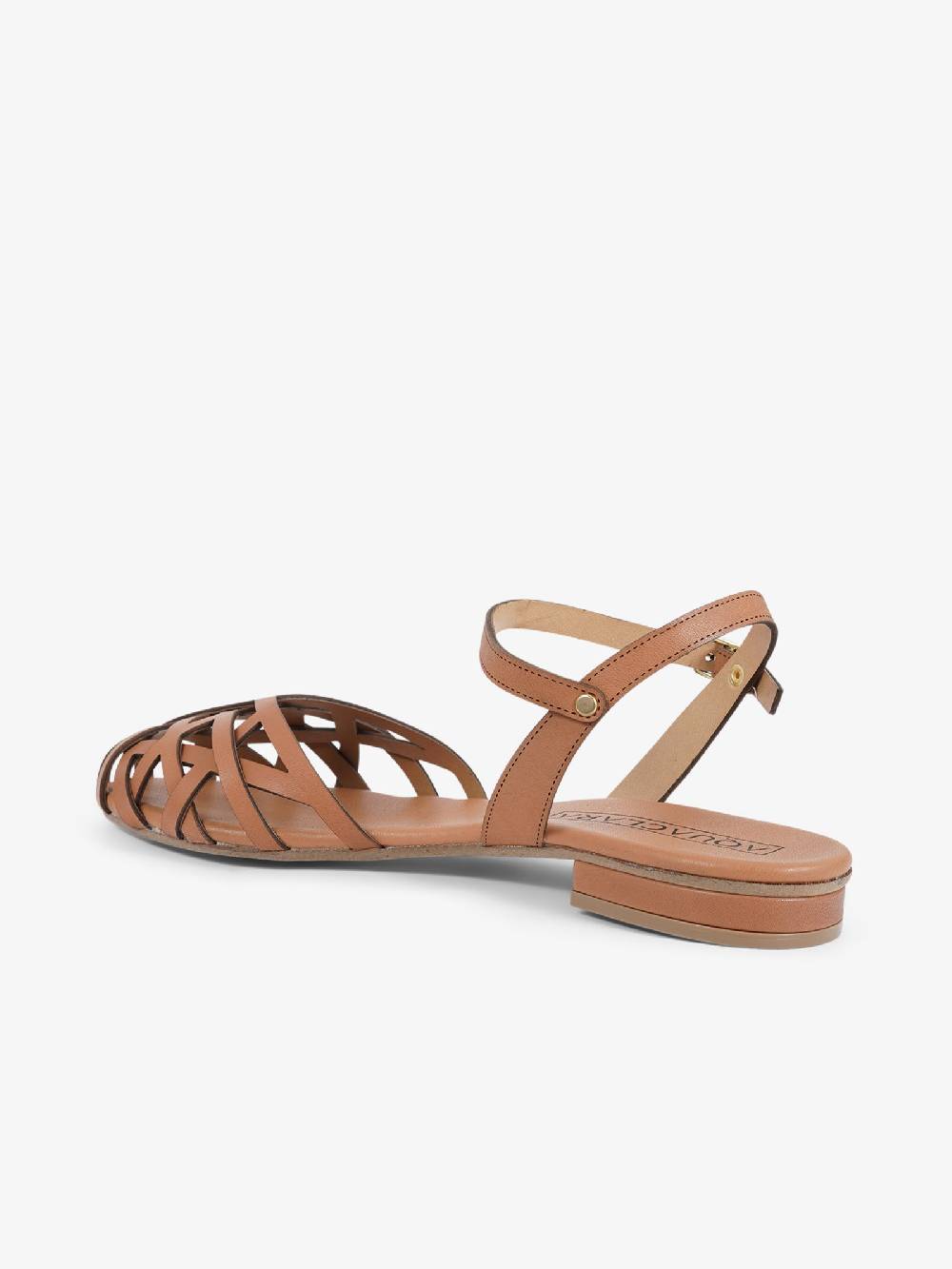 AQUACLARA Sandali bassi ITACA-20 donna pelle marrone Soddisfazione Garantita
