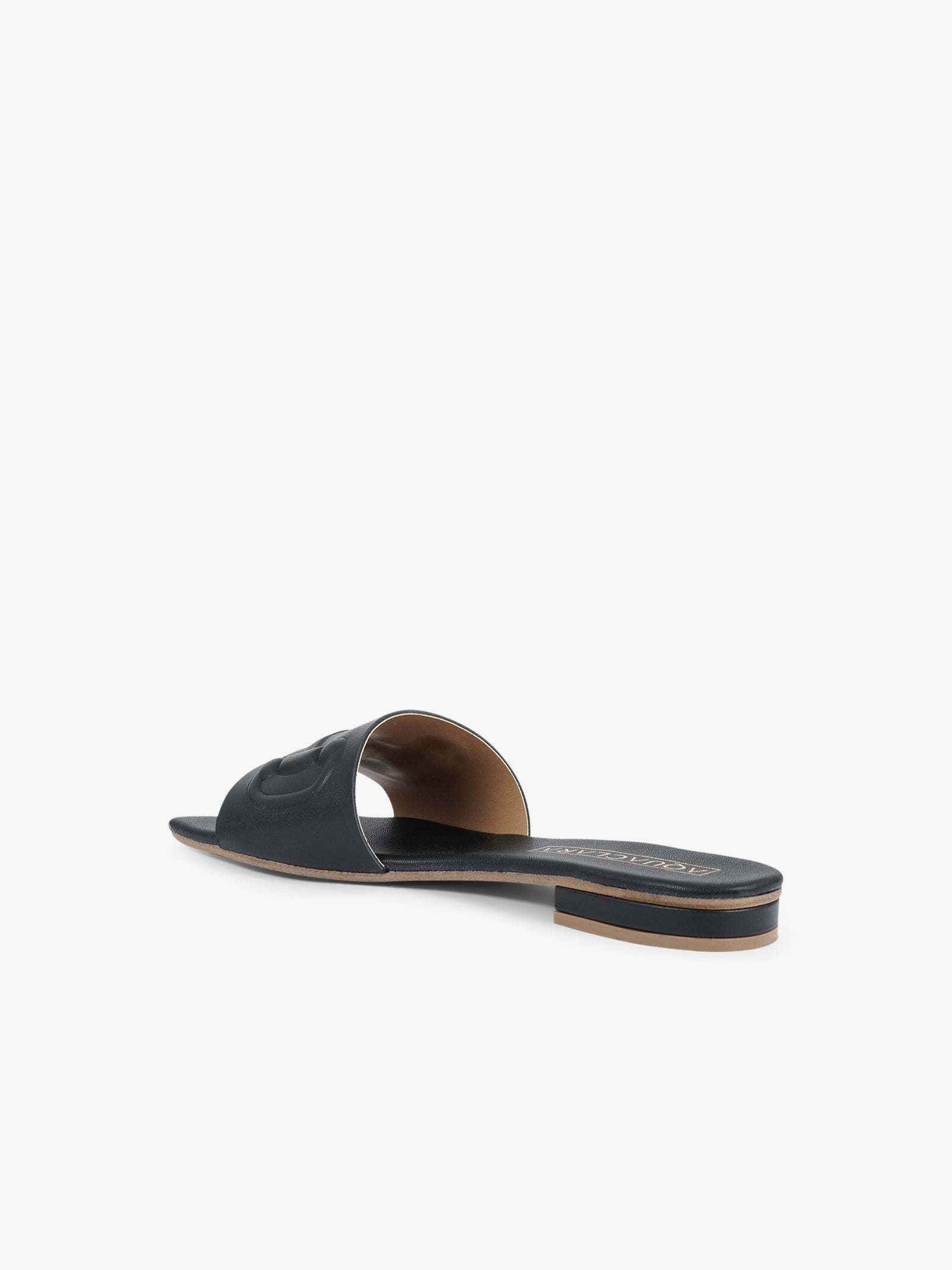 AQUACLARA Sandali bassi FIRENZE-20 donna pelle nero Negozi Online