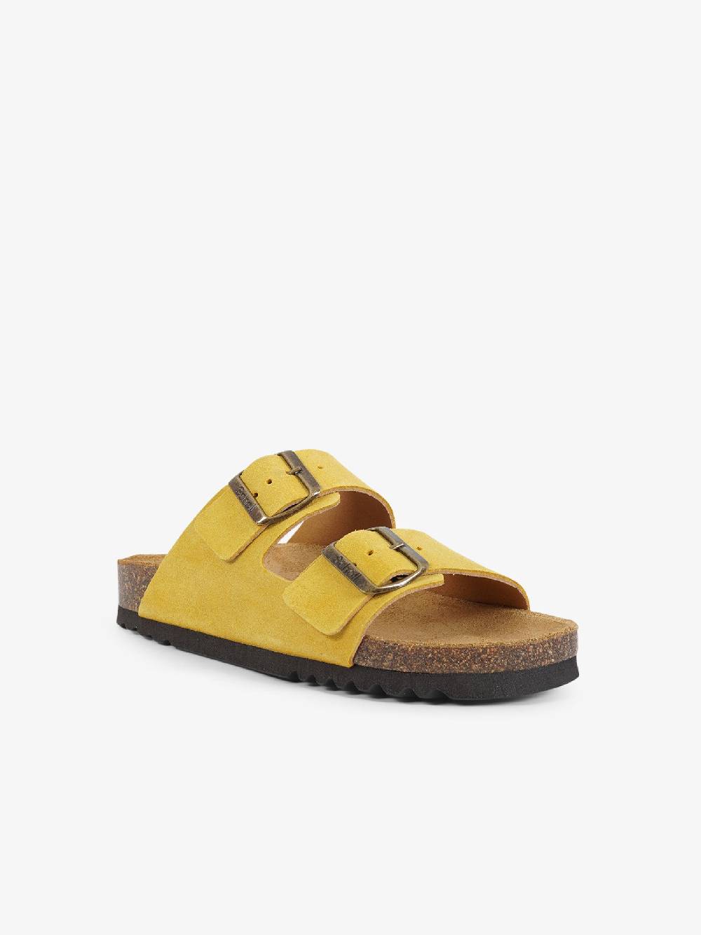 SCHOLL Ciabatte Josephine SL.F300501042 donna camoscio giallo Affare Del Giorno