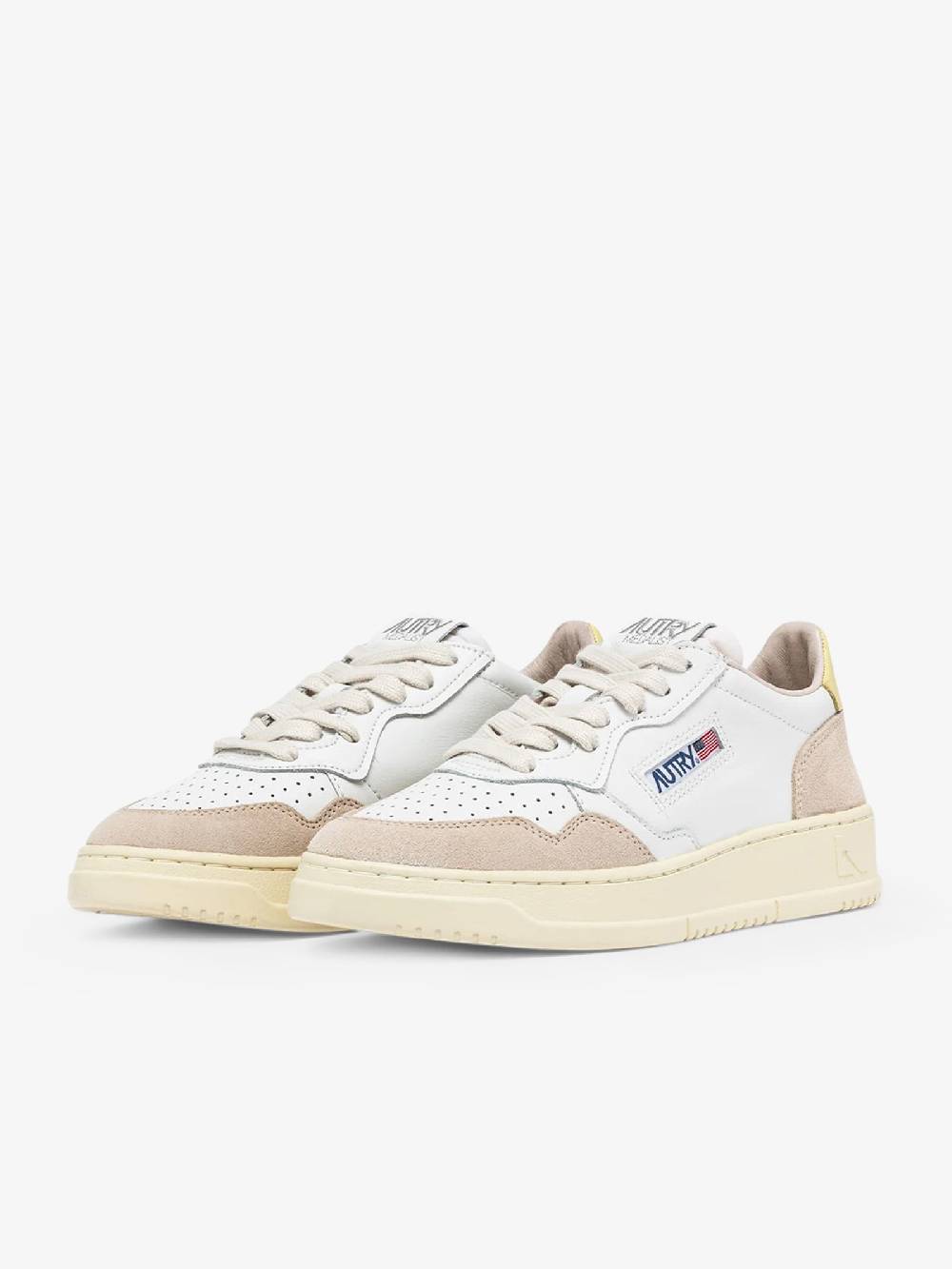 AUTRY Sneakers Medalist Low AULW donna pelle bianco Novità