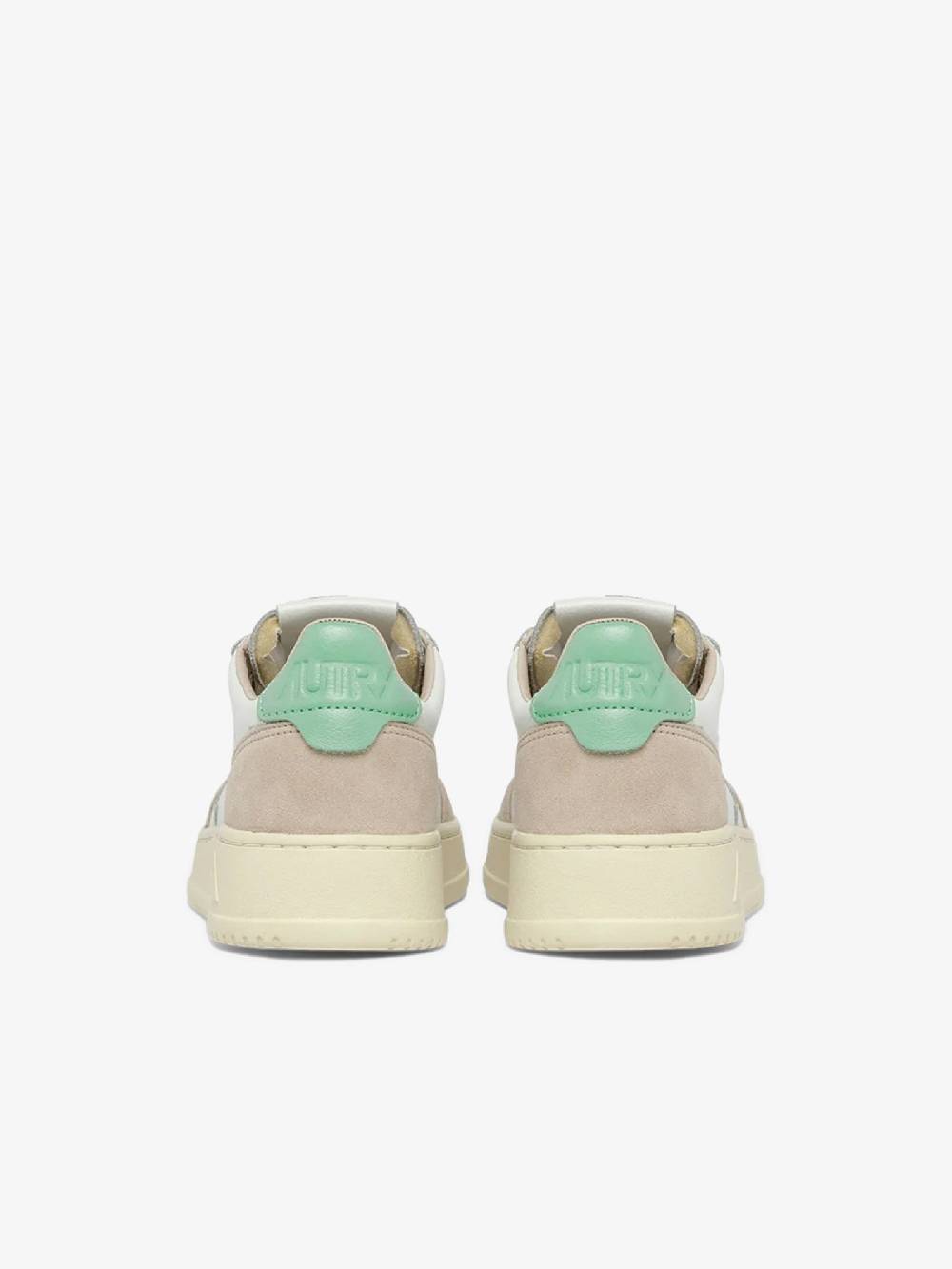 AUTRY Sneakers Medalist Low AULW donna pelle bianco Presa