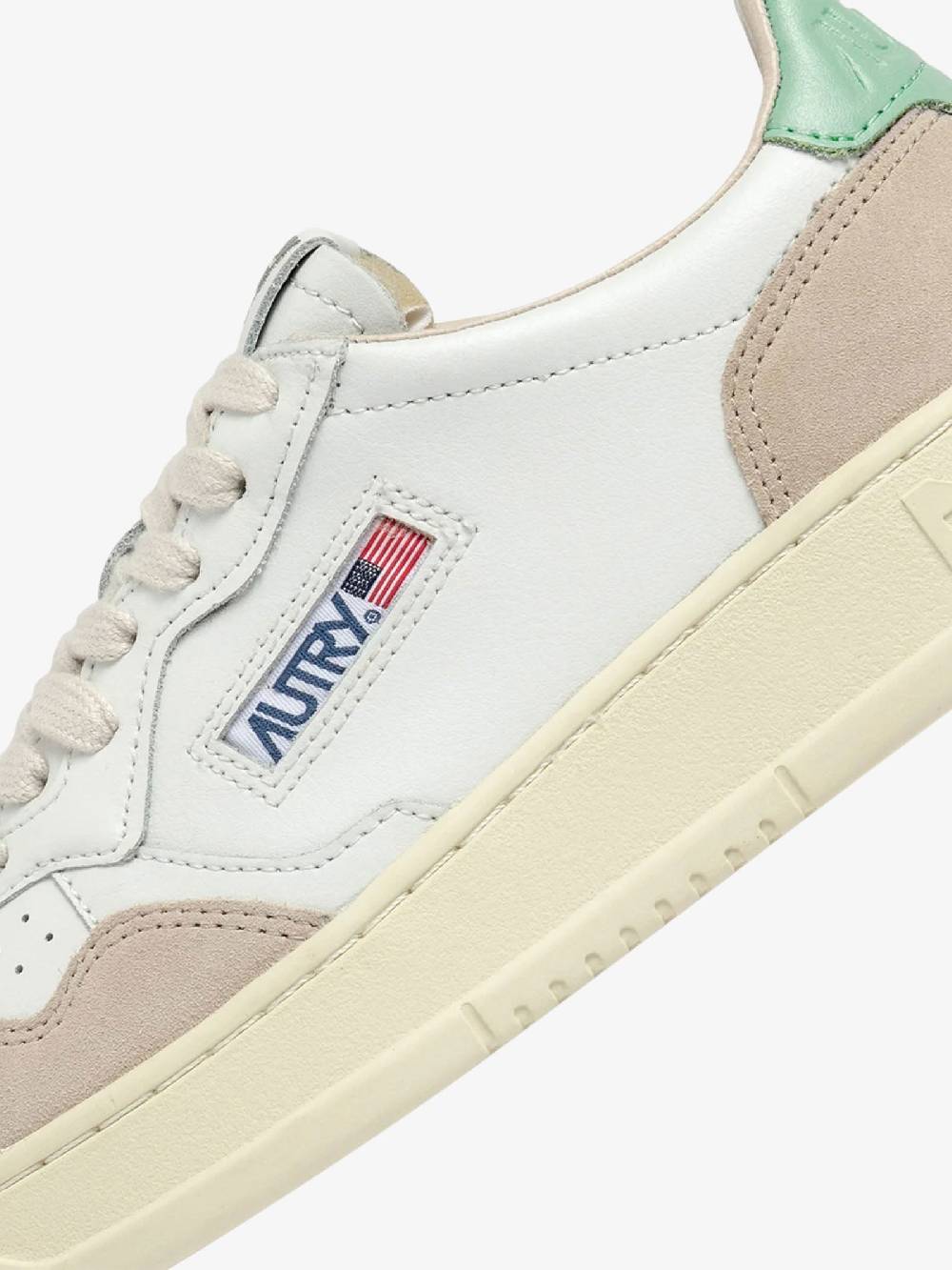 AUTRY Sneakers Medalist Low AULW donna pelle bianco Presa