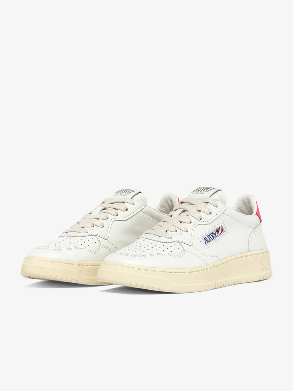 AUTRY Sneakers Medalist Low AULW donna pelle bianco Sconto