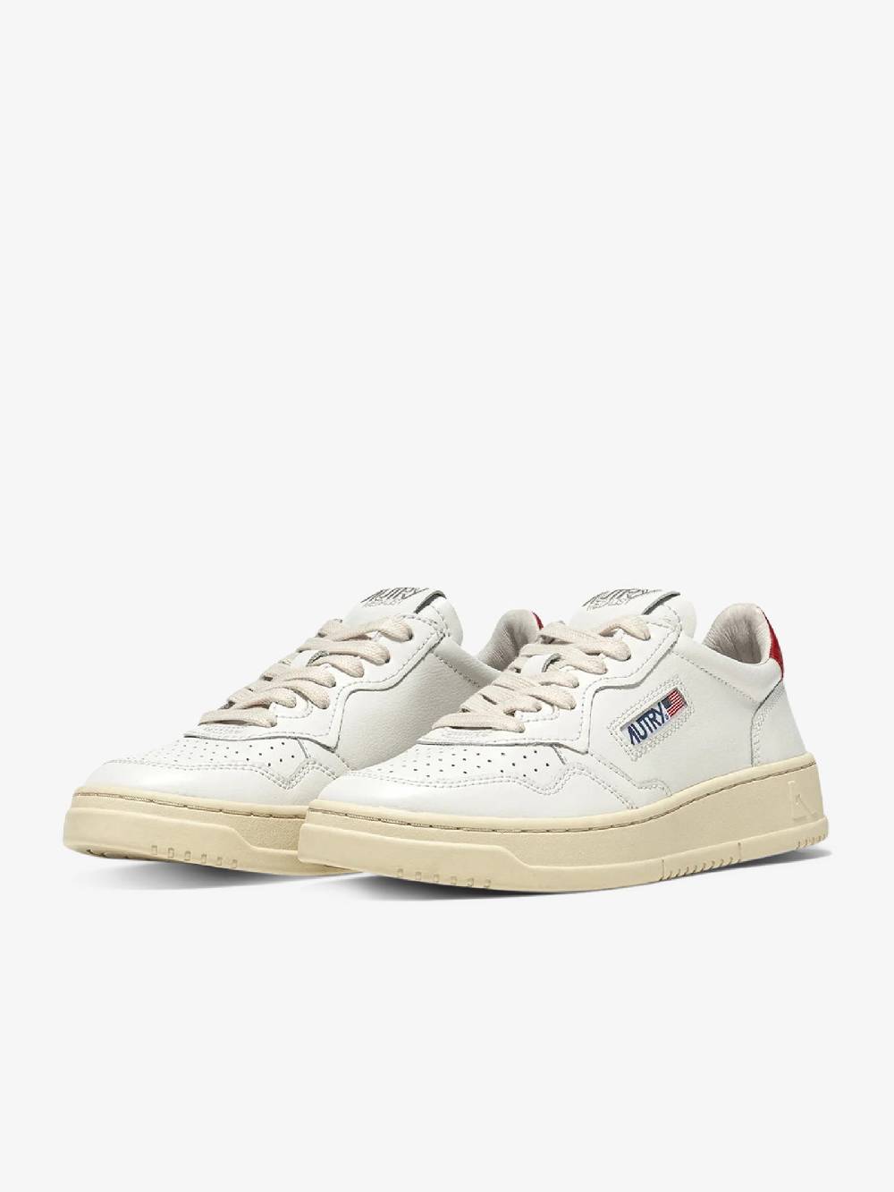 AUTRY Sneakers Medalist Low AULW donna pelle bianco Economico