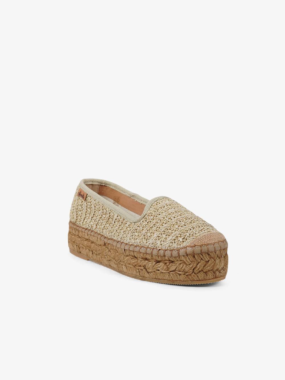VIDORRETA Espadrillas rafia 74500RMMDT donna rafia beige Outlet