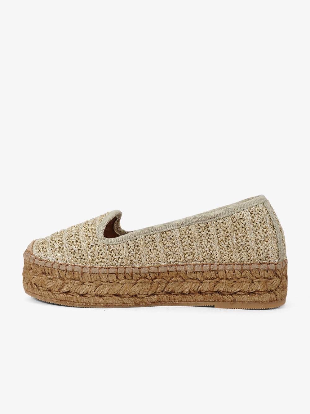 VIDORRETA Espadrillas rafia 74500RMMDT donna rafia beige Outlet