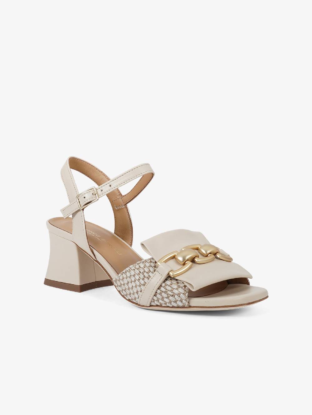 SORELLI Sandali con tacco Aria 2180/ARIANATURALE donna pelle beige Saldi