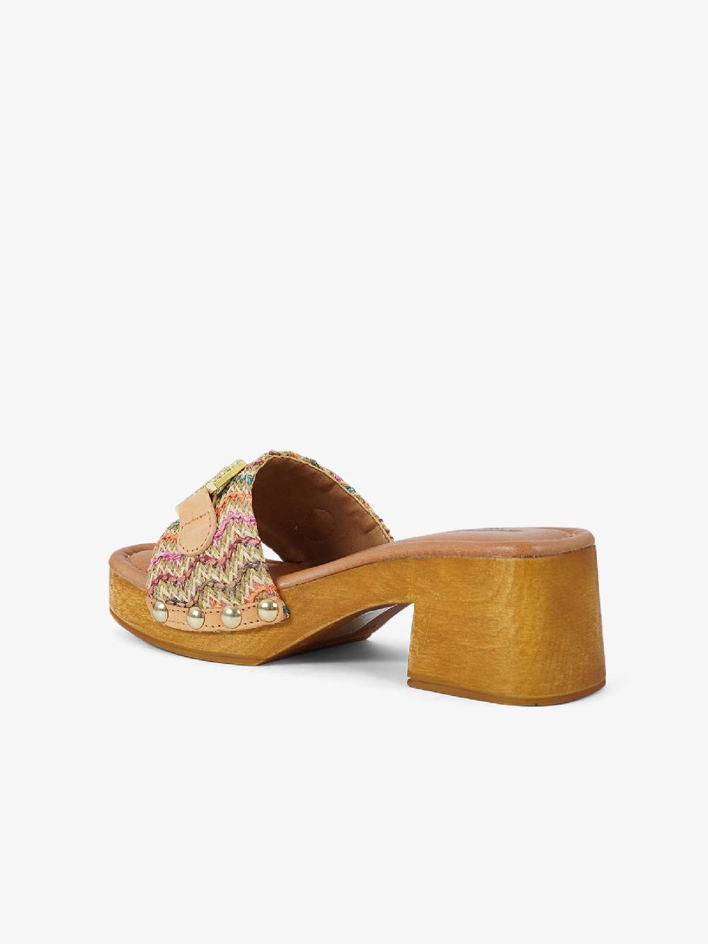SANDRO ROSI Sandali con plateau 8921 8921 donna rafia multicolor I Più Venduti