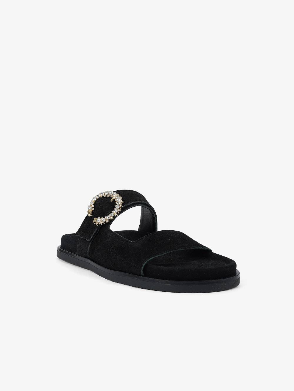 EXE' Sandali bassi 895 KIMOLOS 6-1 895 KIMOLOS 6-1 donna suede nero Sconto