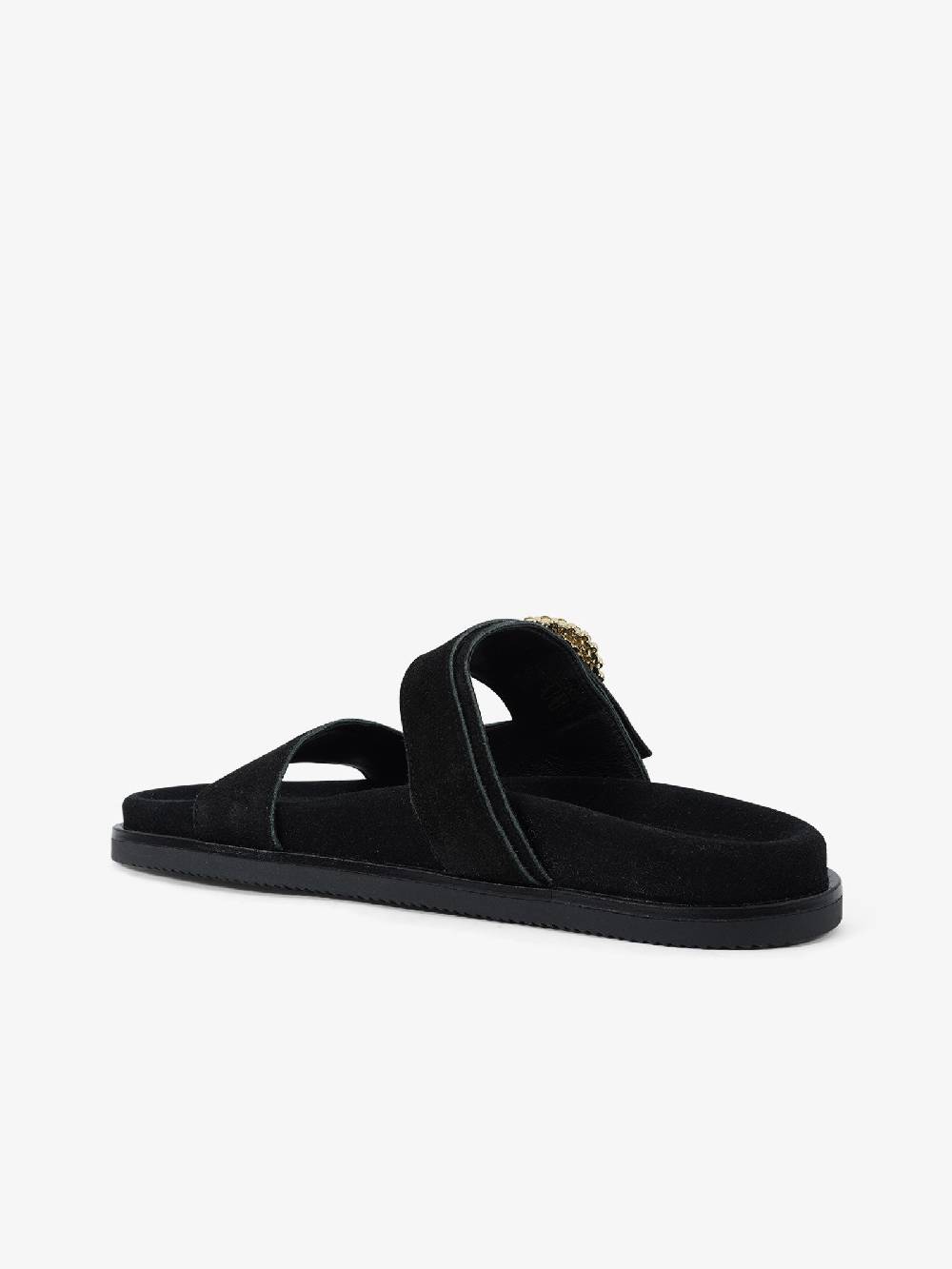 EXE' Sandali bassi 895 KIMOLOS 6-1 895 KIMOLOS 6-1 donna suede nero Sconto