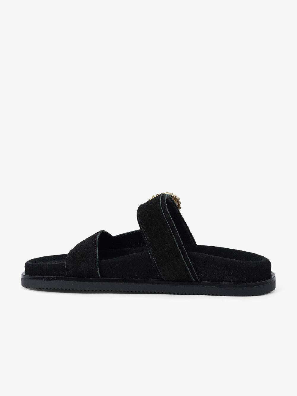 EXE' Sandali bassi 895 KIMOLOS 6-1 895 KIMOLOS 6-1 donna suede nero Sconto