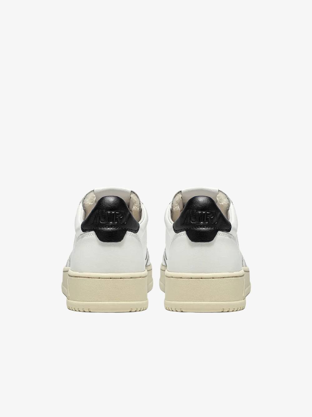 AUTRY Sneakers AULW donna in pelle bianco/nero Italia