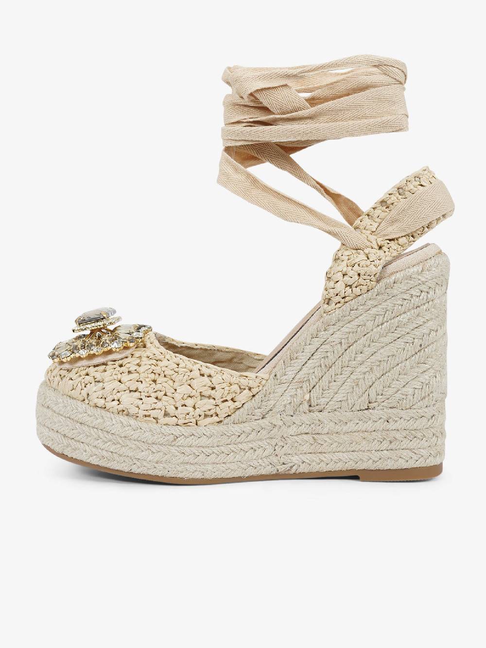 EXE' Espadrillas 23105-23 donna rafia beige Acquista Ora
