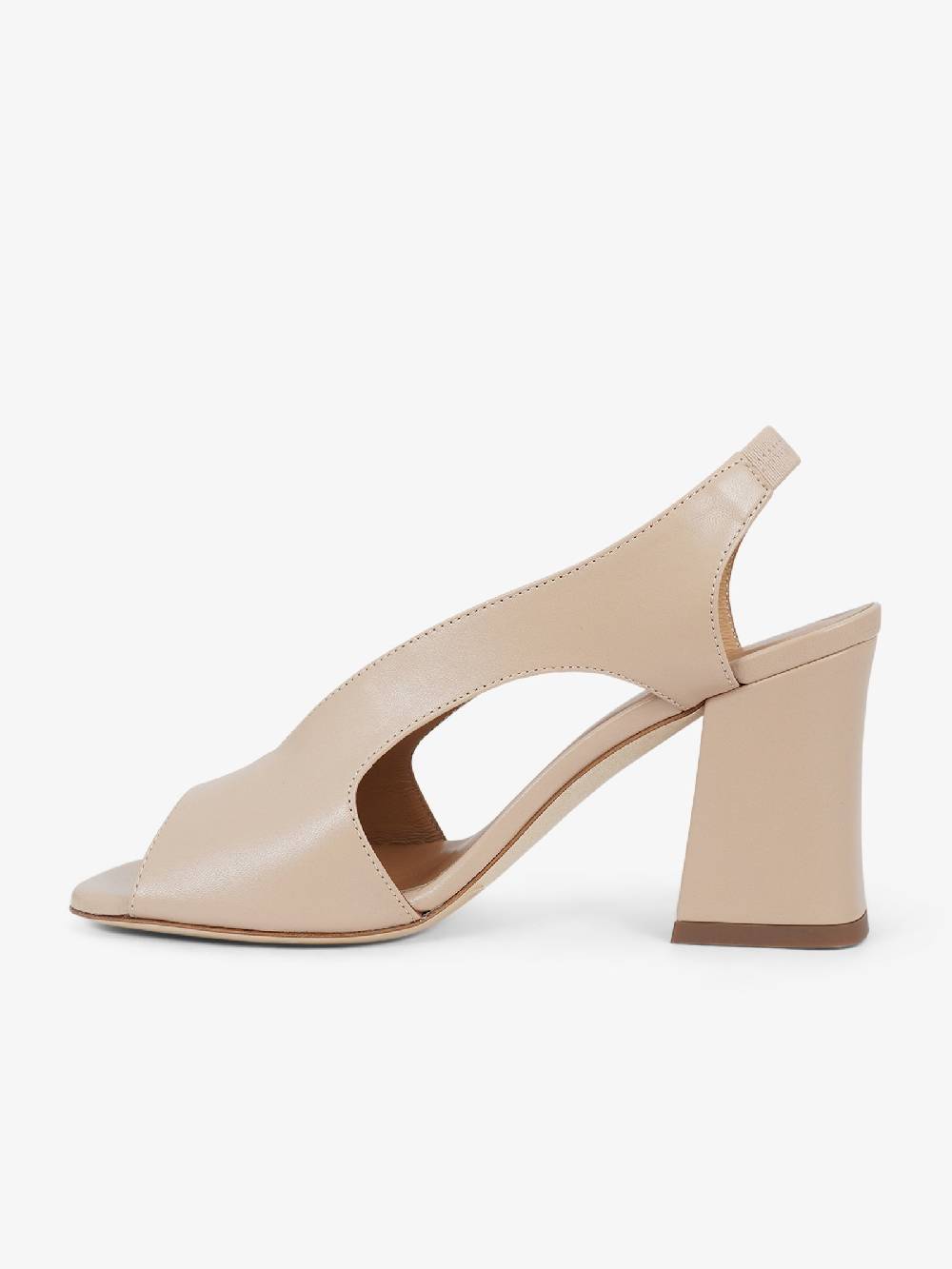 SORELLI Sandali con tacco 2164/ALBA donna pelle beige Shopping Online