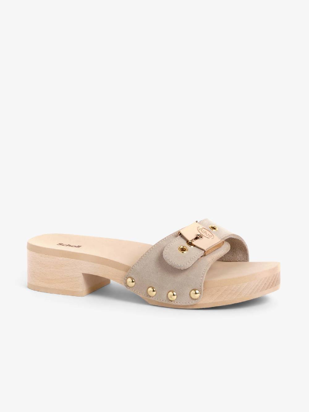 SCHOLL Sandali con plateau Pescura Jane SL.F314401056 donna camoscio beige Affare Del Giorno